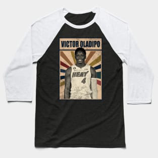 Miami Heat Victor Oladipo Baseball T-Shirt